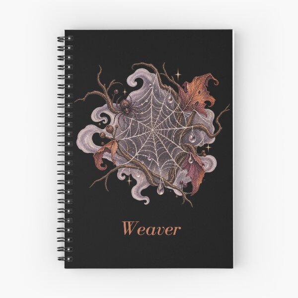 Item preview, Weaver Spider Web Autumn Gothic Art designed and sold by mycute-stickers.