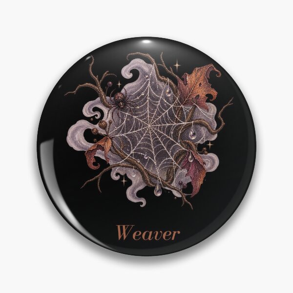 Item preview, Weaver Spider Web Autumn Gothic Art designed and sold by mycute-stickers.