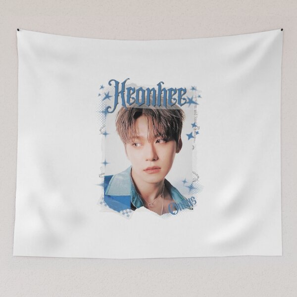 Item preview, ONEUS Seoho Leedo Keonhee Hwanwoong Xion K-pop Boy Group Y2k Korean Pop Black and White Collage designed and sold by AJUNICE STUDIO.