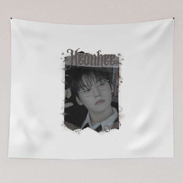 Item preview, ONEUS Seoho Leedo Keonhee Hwanwoong Xion K-pop Boy Group Y2k Korean Pop Black and White Collage designed and sold by AJUNICE STUDIO.