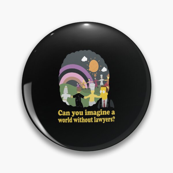 Item preview, Imagine a World without Lawyers designed and sold by Trinitylandaffg.