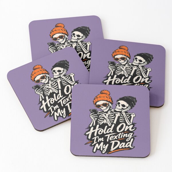 Item preview, Hold On I'm Texting My Dad Dark Humor. designed and sold by Endless7Art.