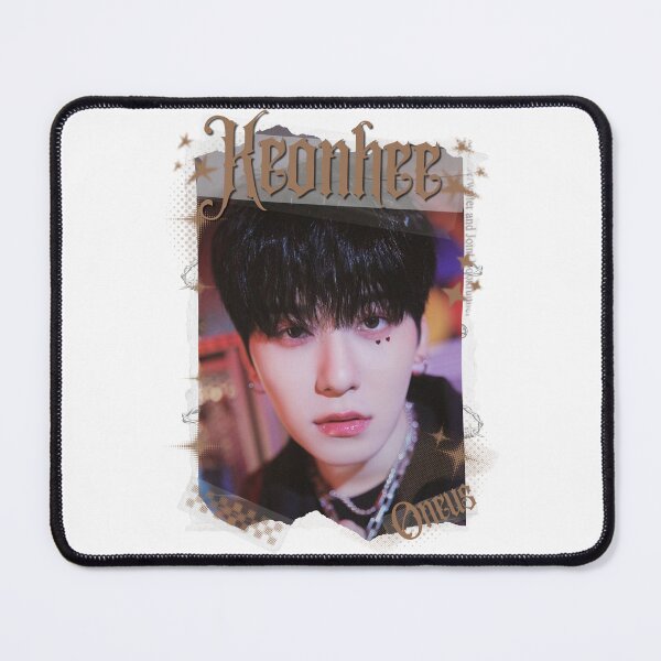 Item preview, ONEUS Seoho Leedo Keonhee Hwanwoong Xion K-pop Boy Group Y2k Korean Pop Black and White Collage designed and sold by AJUNICE STUDIO.