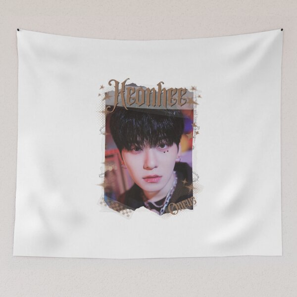 Item preview, ONEUS Seoho Leedo Keonhee Hwanwoong Xion K-pop Boy Group Y2k Korean Pop Black and White Collage designed and sold by AJUNICE STUDIO.
