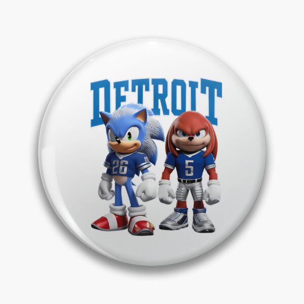 Item preview, Detroit Lions Sonic And Knuckles  designed and sold by aelouartassi.