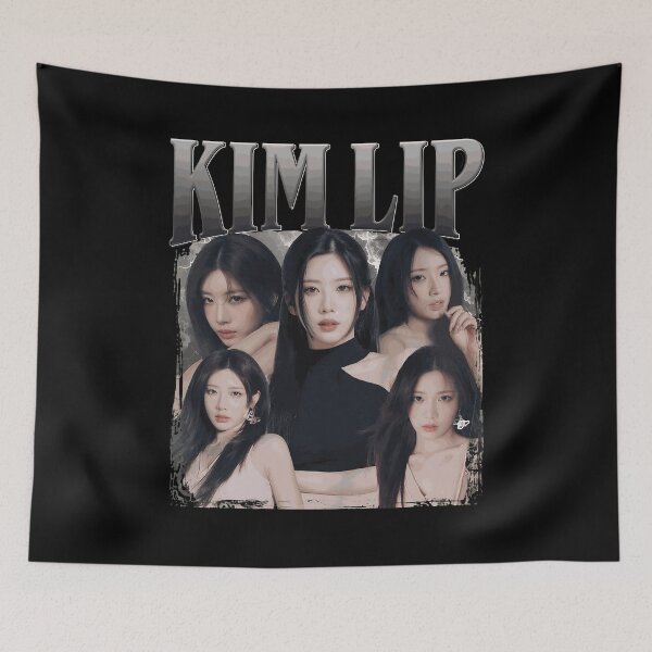 Item preview, KIM LIP Retro Vintage K-Pop Idol Collage designed and sold by Michelle186757.