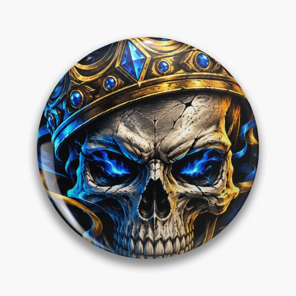 Item preview, Crowned Skull King designed and sold by HookPixelStudio.