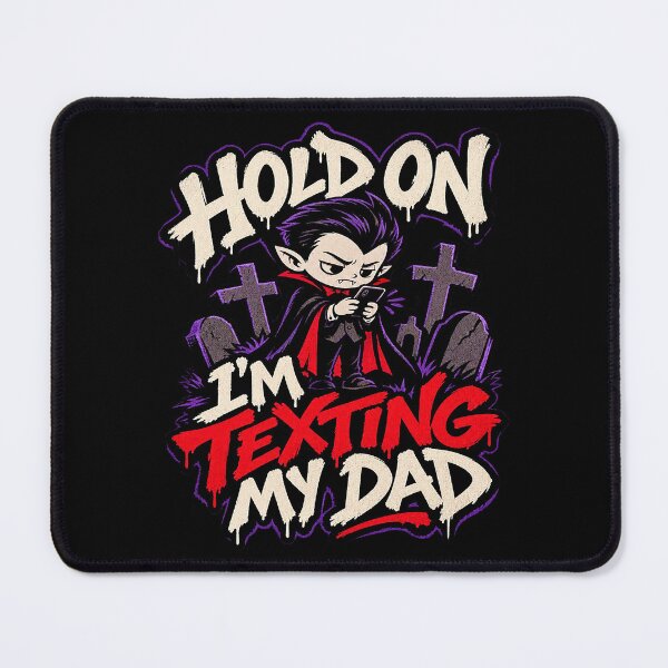 Item preview, Hold On I’m Texting My Dad Horror Humor. designed and sold by Endless7Art.