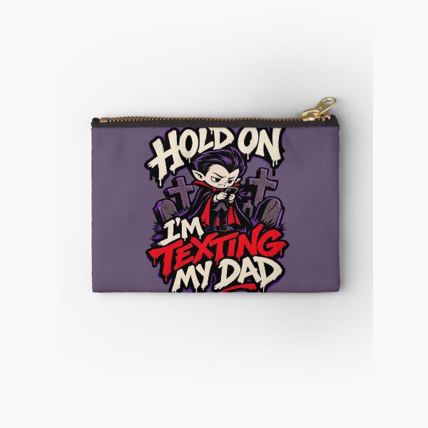 Item preview, Hold On I’m Texting My Dad Horror Humor. designed and sold by Endless7Art.