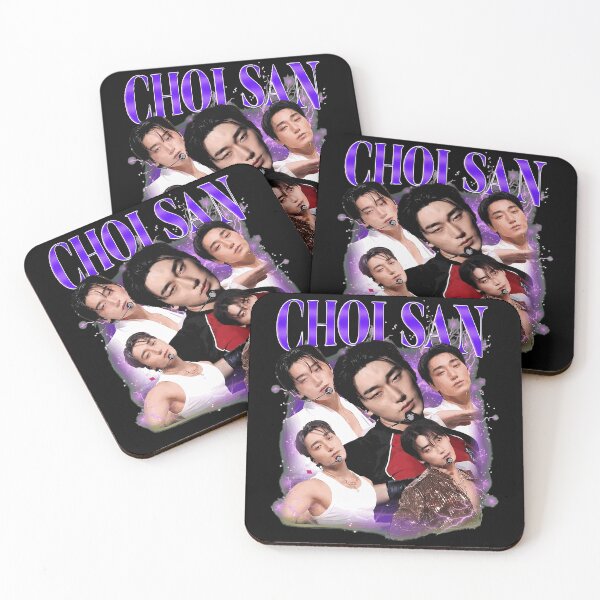 Item preview, K-Pop Idol Choi San Retro Collage Vintage  designed and sold by TannerH1937209.