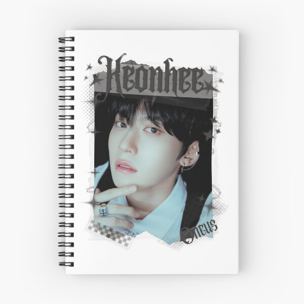 Item preview, ONEUS Seoho Leedo Keonhee Hwanwoong Xion K-pop Boy Group Y2k Korean Pop Black and White Collage designed and sold by AJUNICE STUDIO.