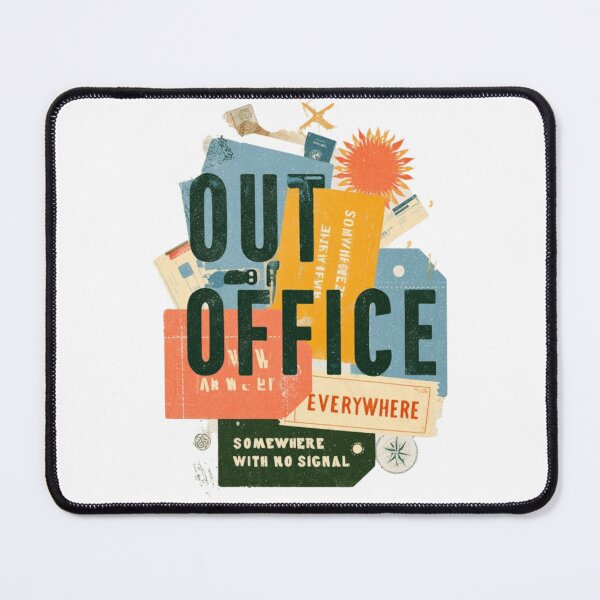 Item preview, Out Of Office Travel Escape Graphic designed and sold by HouseOfMitos.