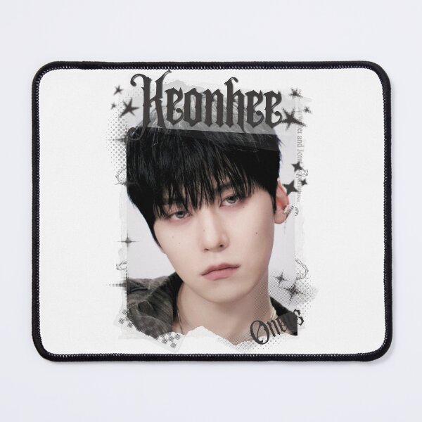 Item preview, ONEUS Seoho Leedo Keonhee Hwanwoong Xion K-pop Boy Group Y2k Korean Pop Black and White Collage designed and sold by AJUNICE STUDIO.