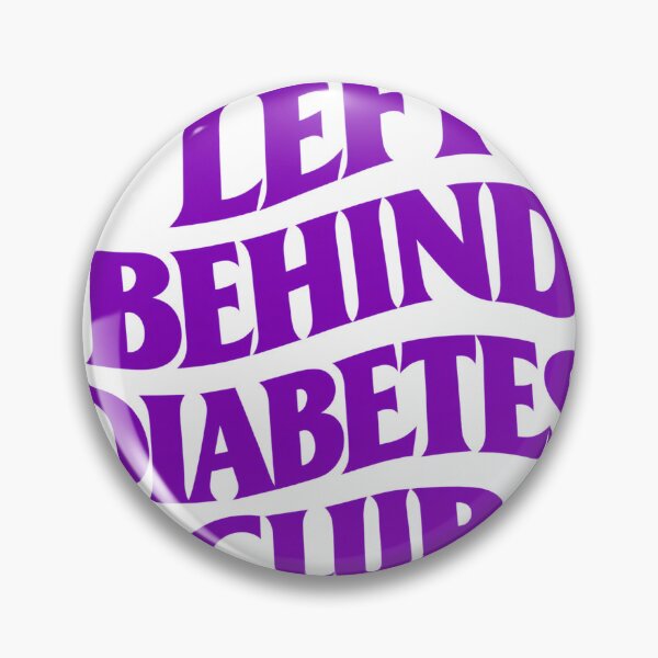 Item preview, Left Behind Diabetes Club (small left pocket) designed and sold by elg56511.