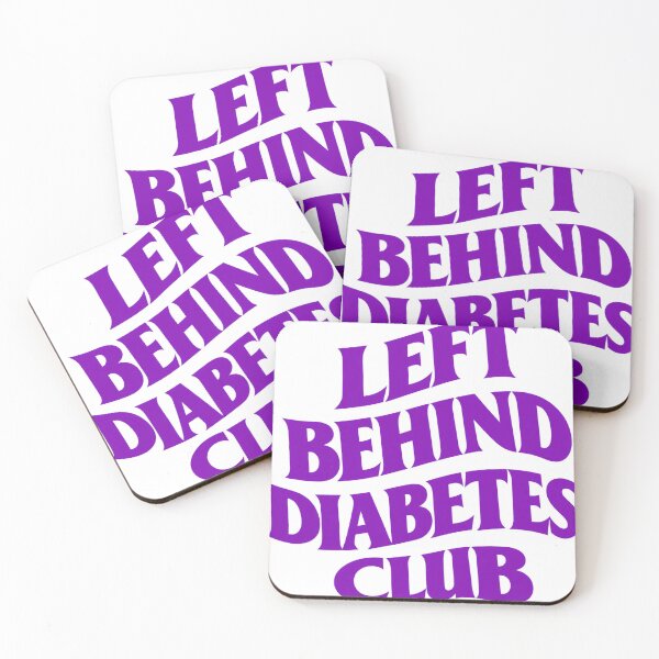 Item preview, Left Behind Diabetes Club (small left pocket) designed and sold by elg56511.