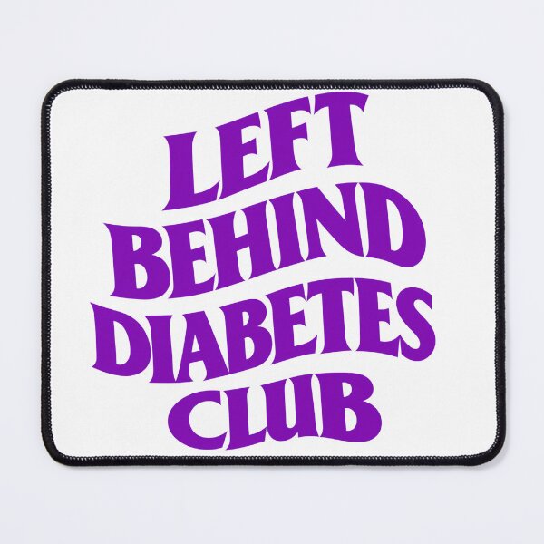Item preview, Left Behind Diabetes Club (small left pocket) designed and sold by elg56511.
