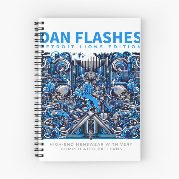 Item preview, Dan Flashes Detroit Lions Edition designed and sold by rachid-taib195.