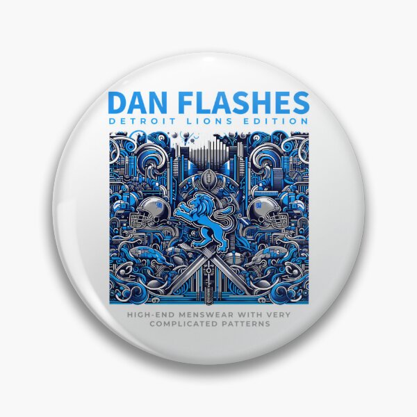 Item preview, Dan Flashes Detroit Lions Edition designed and sold by rachid-taib195.