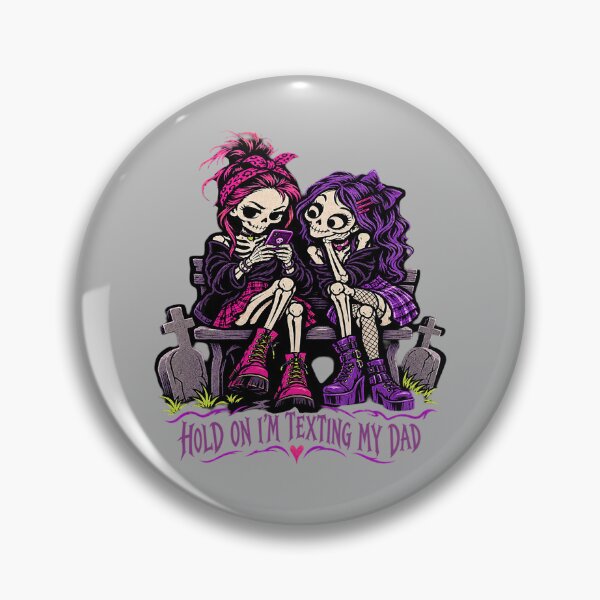Item preview, Hold On I’m Texting My Dad Halloween Humor. designed and sold by Endless7Art.