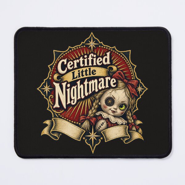 Item preview, Certified Little Nightmare Halloween designed and sold by JollyNib.