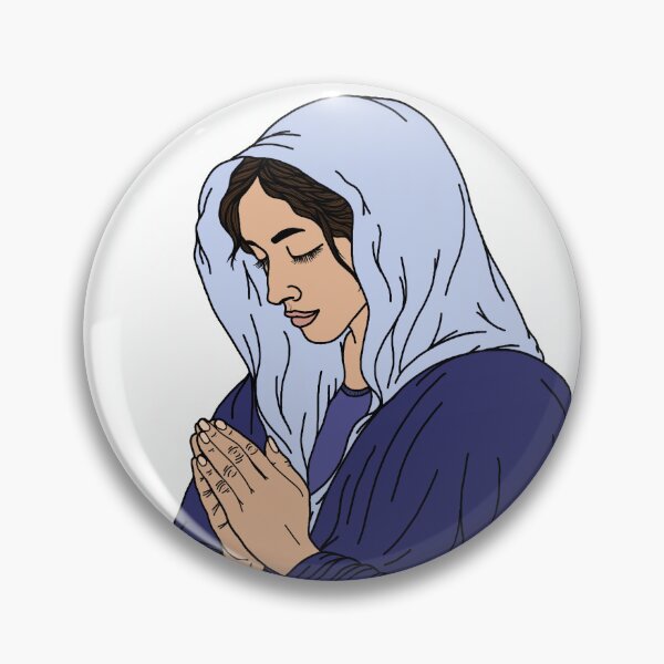 Item preview, Our Lady in Blue designed and sold by OurLadysBugCo.