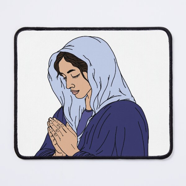 Item preview, Our Lady in Blue designed and sold by OurLadysBugCo.