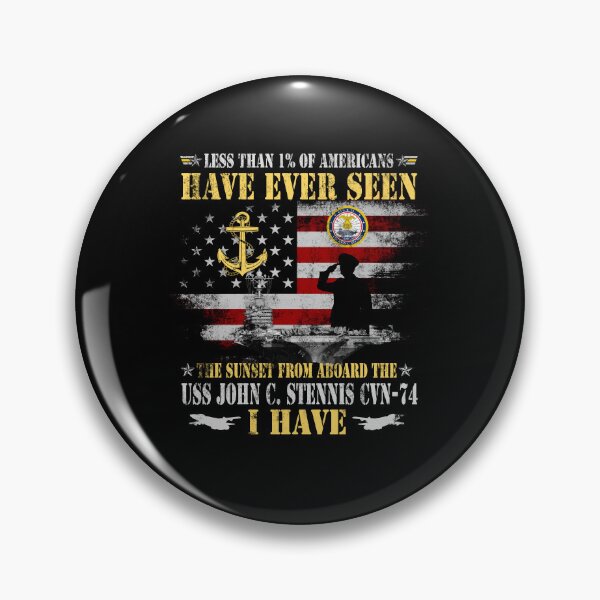 Item preview, USS John C. Stennis Sunset Memory Navy Veteran Quote  designed and sold by Osstaramilua.