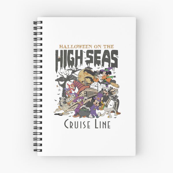 Item preview, Halloween On The High Seas Cruise Line Characters Halloween Cruise designed and sold by Glow-Paw-Studio.