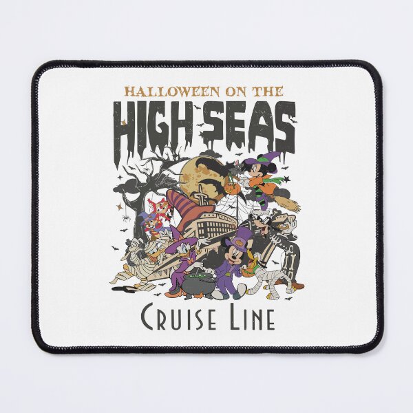 Item preview, Halloween On The High Seas Cruise Line Characters Halloween Cruise designed and sold by Glow-Paw-Studio.