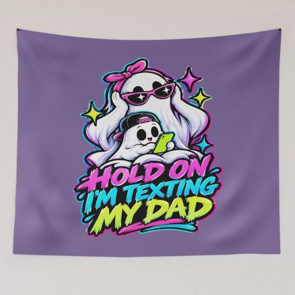 Item preview, Hold On I’m Texting My Dad Dark Humor. designed and sold by Endless7Art.