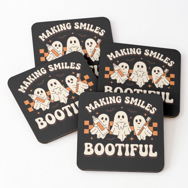 Item preview, Making Smiles Bootiful Dental Ghosts Halloween designed and sold by MizoX7.