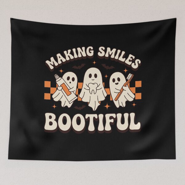Item preview, Making Smiles Bootiful Dental Ghosts Halloween designed and sold by MizoX7.