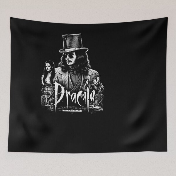 Item preview, Dracula Tshirts Bram Stoker Gothic Vampire Gift Horror Halloween designed and sold by Clairemurphy299.