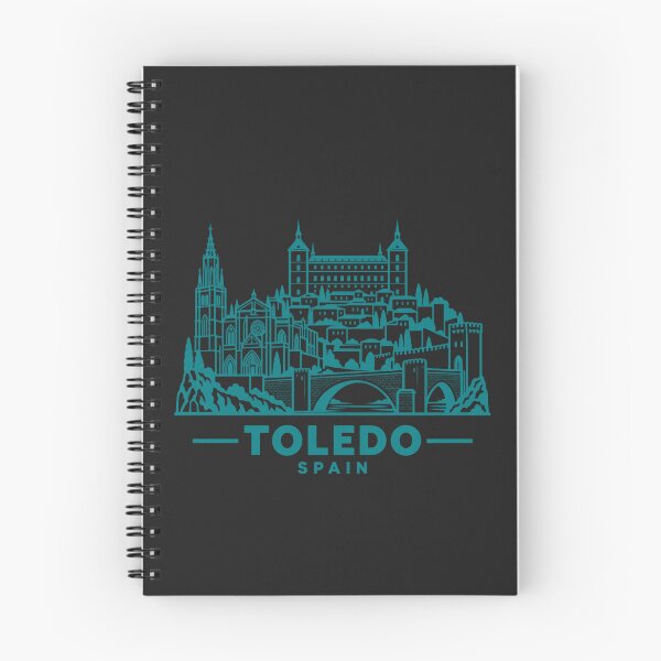 Item preview, Toledo Spain Line Art Landmark Poster designed and sold by CMYKStudio.