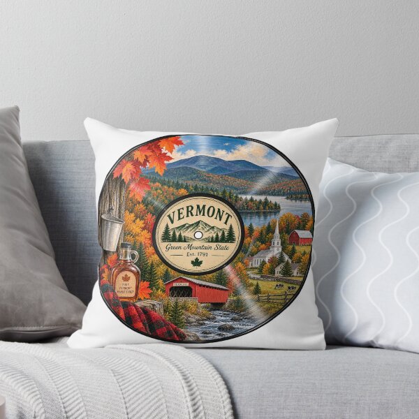 Item preview, Vermont Vinyl Record designed and sold by Whimspired By Paxx.