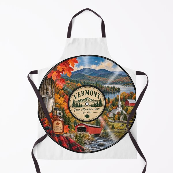 Item preview, Vermont Vinyl Record designed and sold by Whimspired By Paxx.