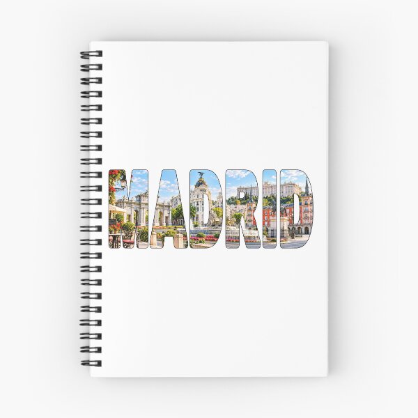 Item preview, MADRID - Spain Tourist Souvenir Sticker Shirt Top Sites and Monuments designed and sold by Adam Gormley.