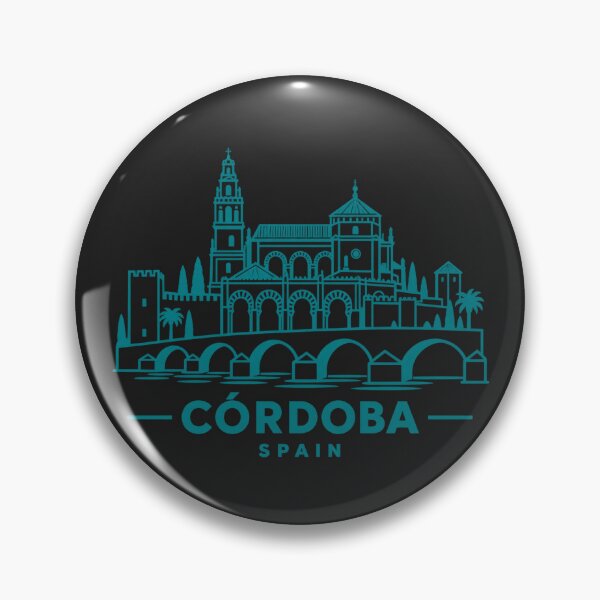 Item preview, Cordoba Spain Line Art Landmark Poster designed and sold by CMYKStudio.
