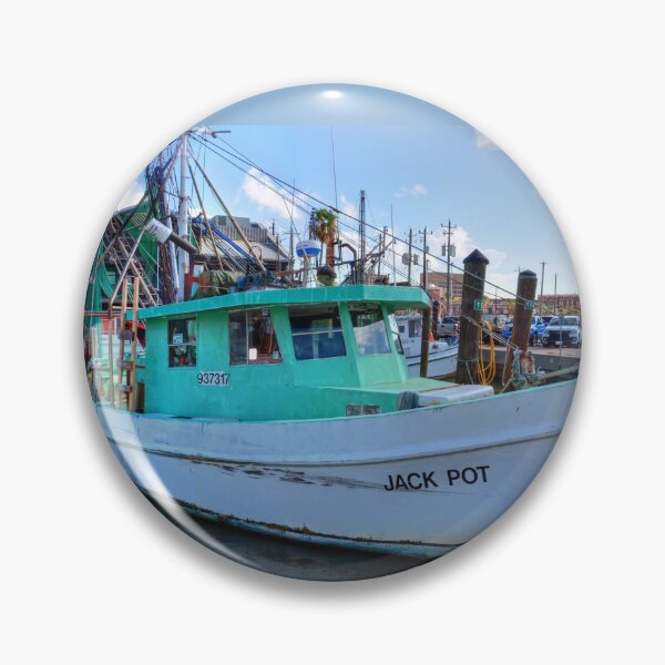 Item preview, Fishing Boat Docked at Harbor designed and sold by Savannah Gibbs.