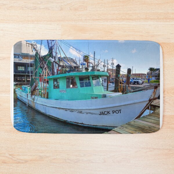 Item preview, Fishing Boat Docked at Harbor designed and sold by Savannah Gibbs.