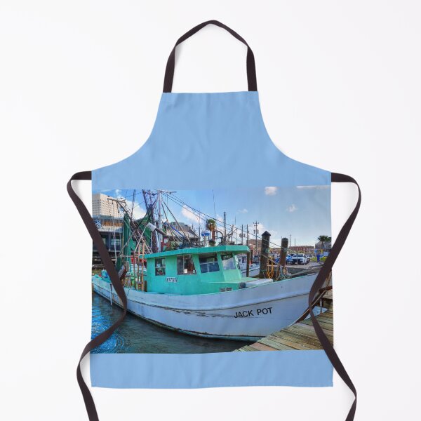 Item preview, Fishing Boat Docked at Harbor designed and sold by Savannah Gibbs.