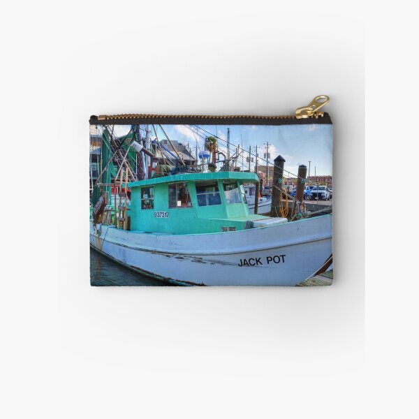 Item preview, Fishing Boat Docked at Harbor designed and sold by Savannah Gibbs.