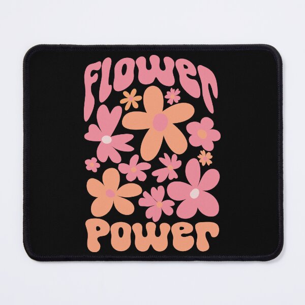 Item preview, Flower Power Retro 60s 70s Groovy Floral Pink Orange Sixties Hippie Design designed and sold by HYPNK.