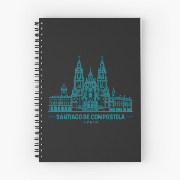 Item preview, Santiago de Compostela Spain Line Art Cathedral Poster designed and sold by CMYKStudio.