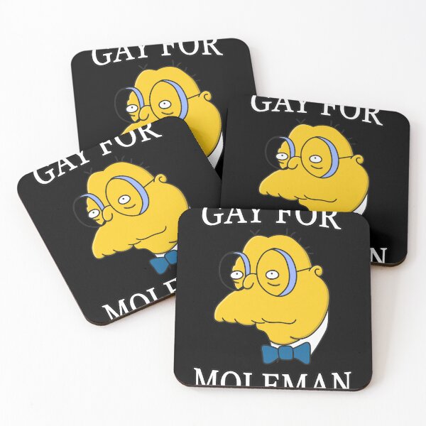 Item preview, Gay for Moleman Simpsons Character  Design designed and sold by SauMcClure.
