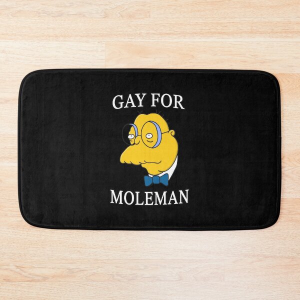 Item preview, Gay for Moleman Simpsons Character  Design designed and sold by SauMcClure.