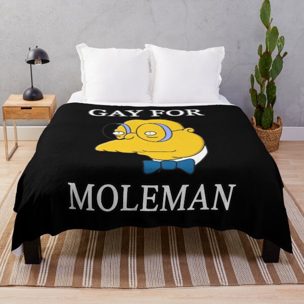 Item preview, Gay for Moleman Simpsons Character Design designed and sold by SauMcClure.