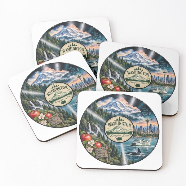Item preview, Washington Vinyl Record designed and sold by Whimspired By Paxx.