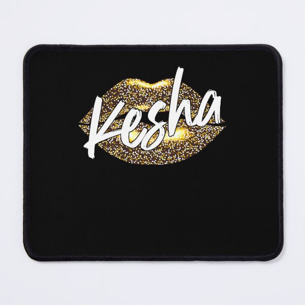 Item preview, Kesha Glitter Lips Pop Music Sparkle Gold designed and sold by Glow-Paw-Studio.