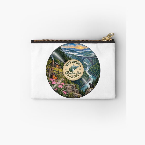 Item preview, West Virginia Vinyl Record designed and sold by Whimspired By Paxx.